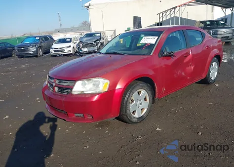 2008 Dodge Avenger Se from USA, damaged, VIN 1B3LC46JX8N195357